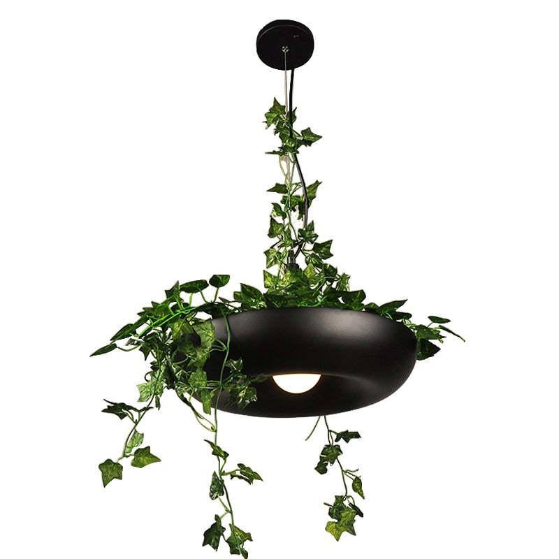 Viratak Modern Metal Lacquer Round Pendant Light