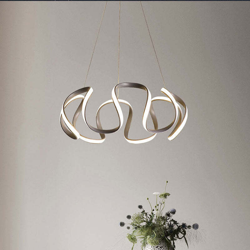 Evren Modern Irregular Flower Pendant Light, 3 Colors-Relic Pieces