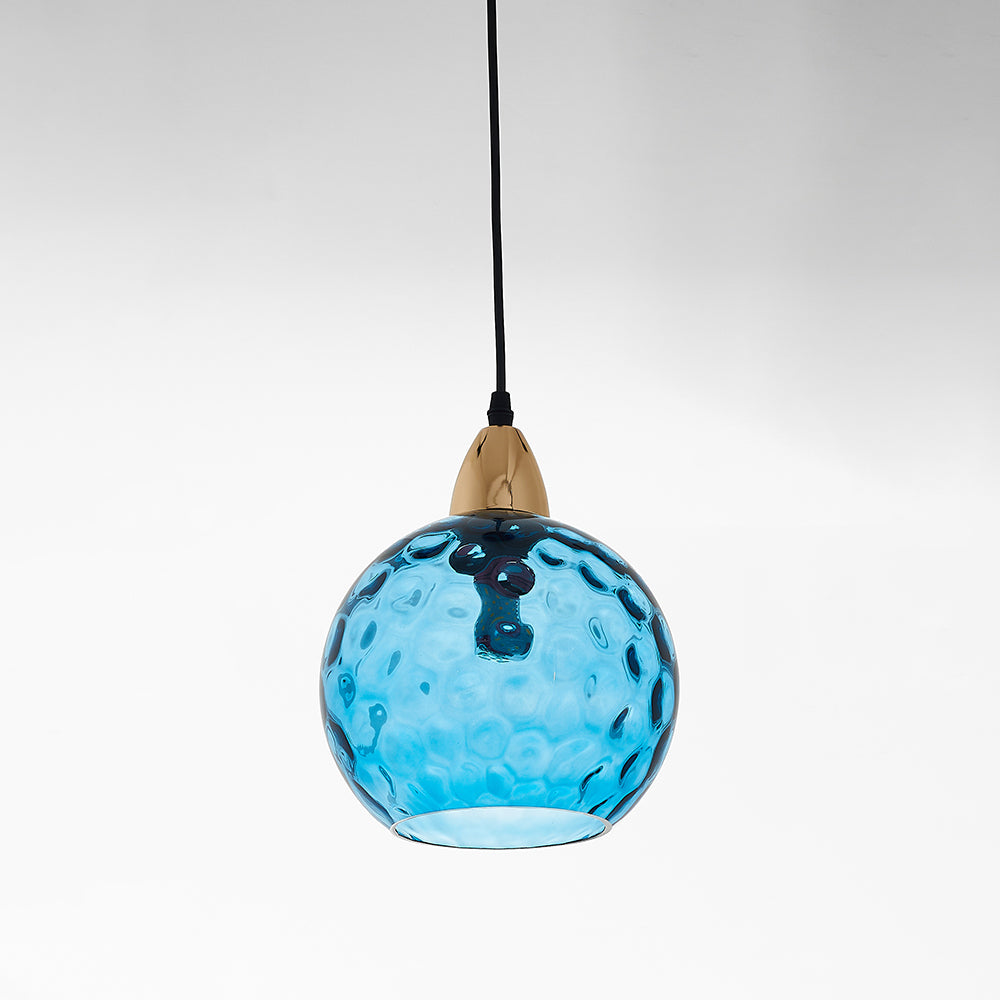 Avo Ripple Glass Pendant Lights-Relic Pieces