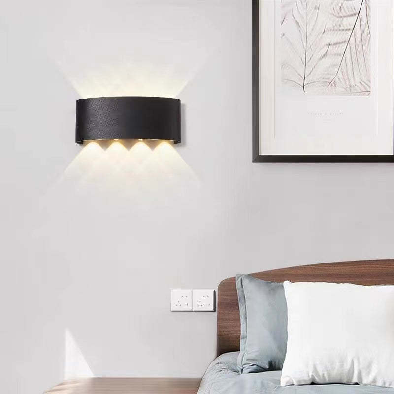Nirex Wall Lamp Modern Rectangular Outdoor Water-wave-Relic Pieces