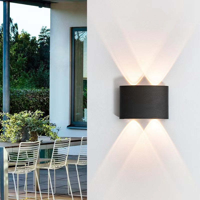 Nirex Wall Lamp Modern Rectangular Outdoor Water-wave-Relic Pieces