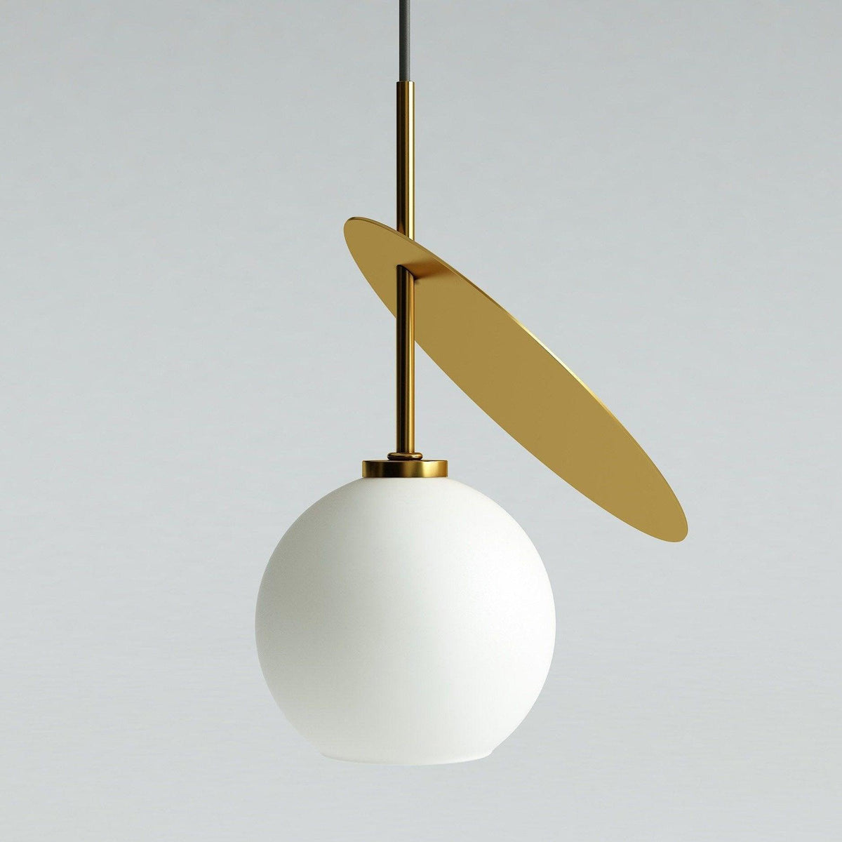 Sodomar Cherry Pendant Light, Metal & Glass, 3 Color