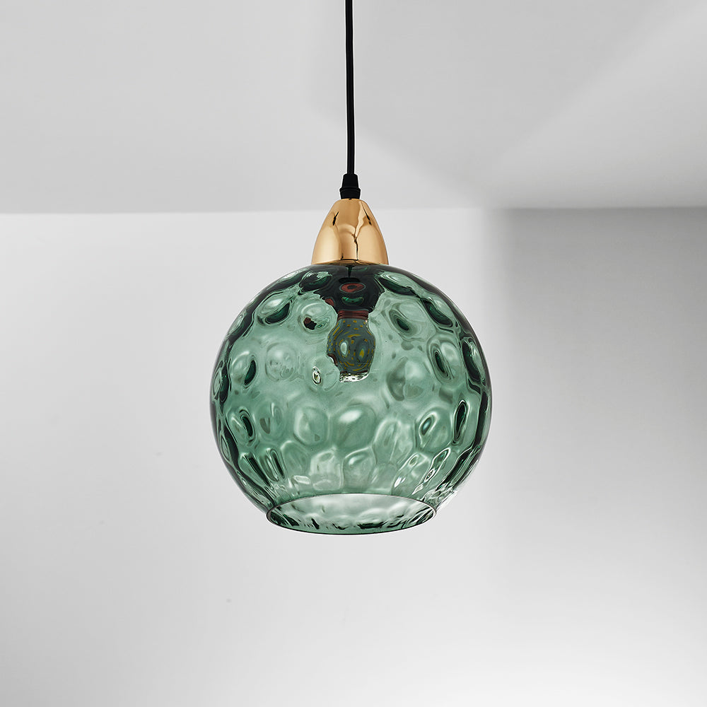 Avo Ripple Glass Pendant Lights-Relic Pieces