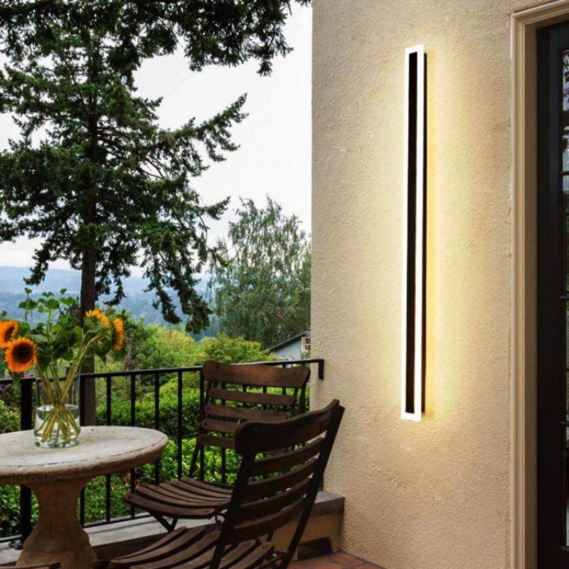 Virex Linear Outdoor Wall Lamp-Relic Pieces