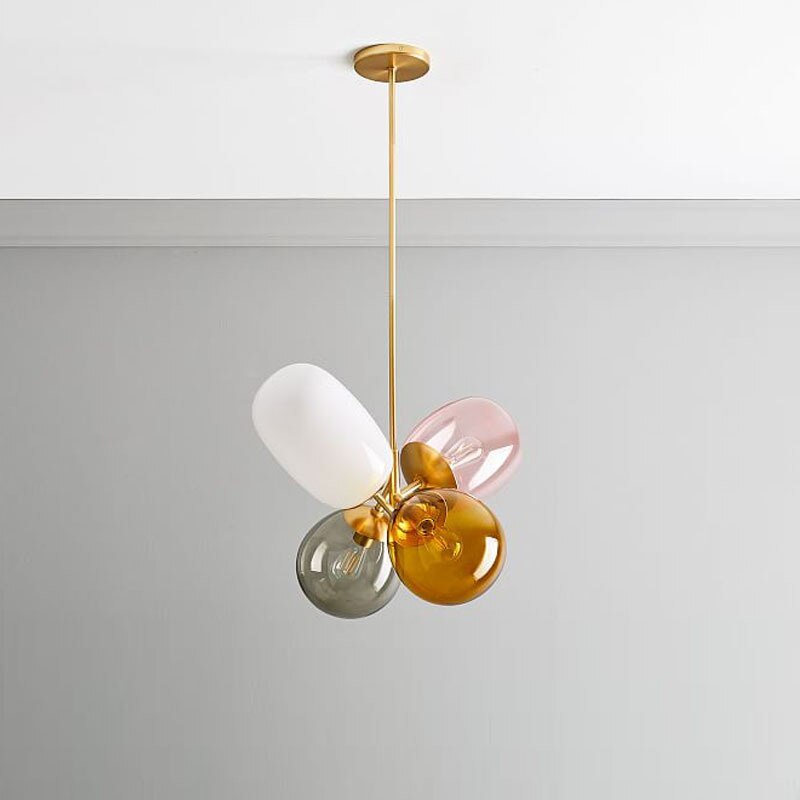 Gesadot Colorful Balloon Glass Creative Pendant Light