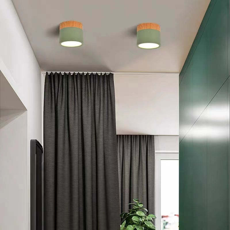 Luxin Cylindrical Flush Mount Ceiling Light-Relic Pieces