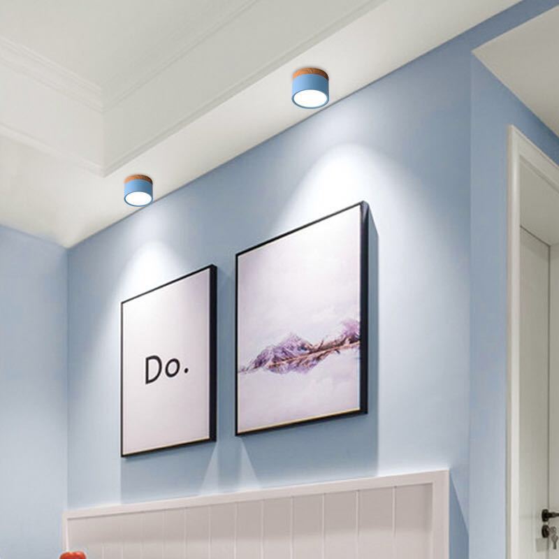 Luxin Cylindrical Flush Mount Ceiling Light-Relic Pieces