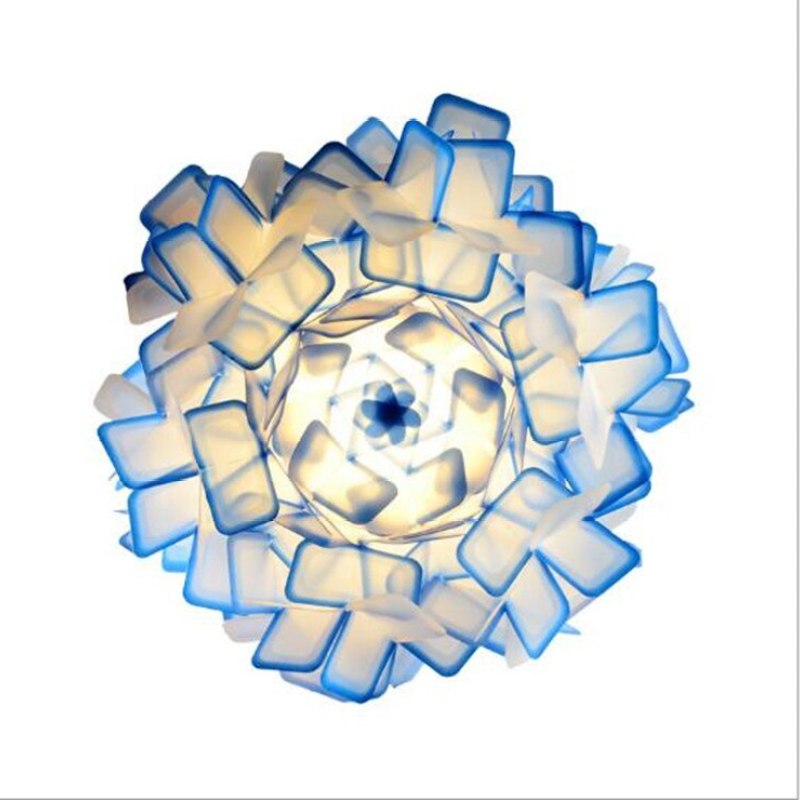 Pikegena Modern Multicolour Decorative Flower Pendant Light