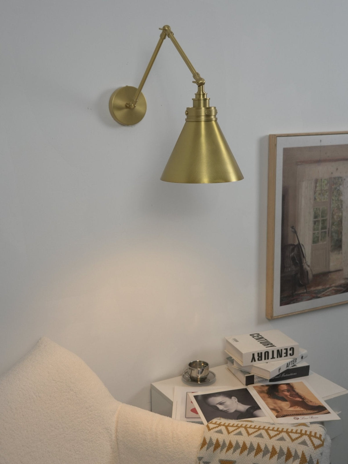 Teriielia Swing Arm Wall Sconce