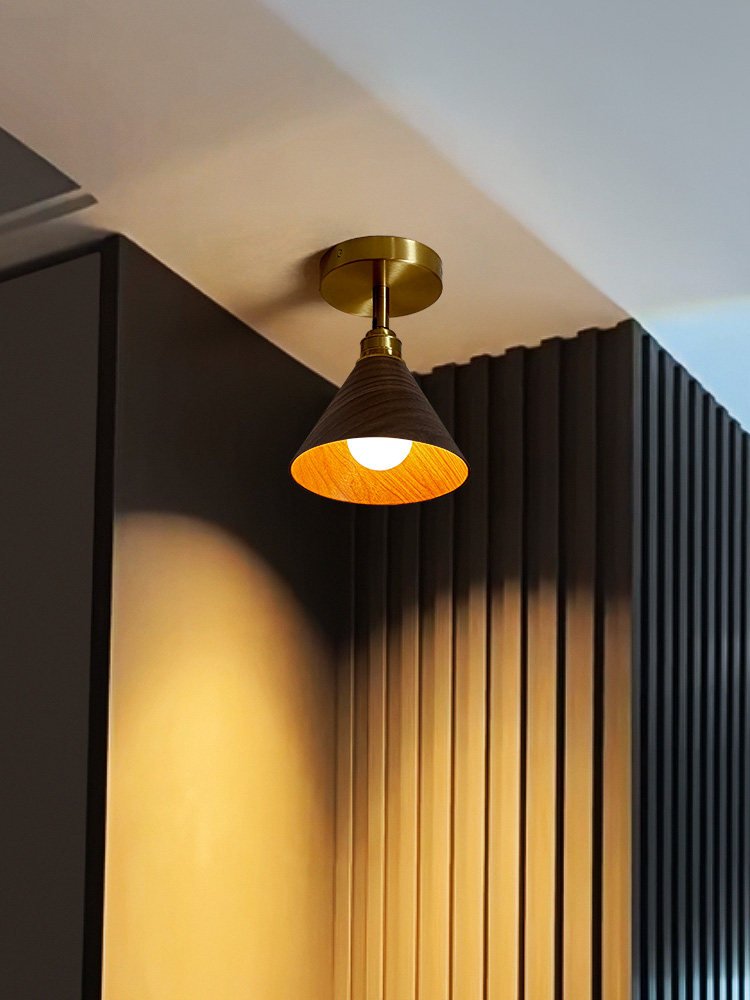 Lumorina Cone Semi-Flush Ceiling Light