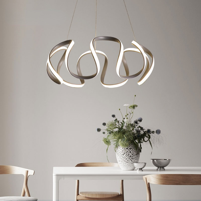 Evren Modern Irregular Flower Pendant Light, 3 Colors-Relic Pieces
