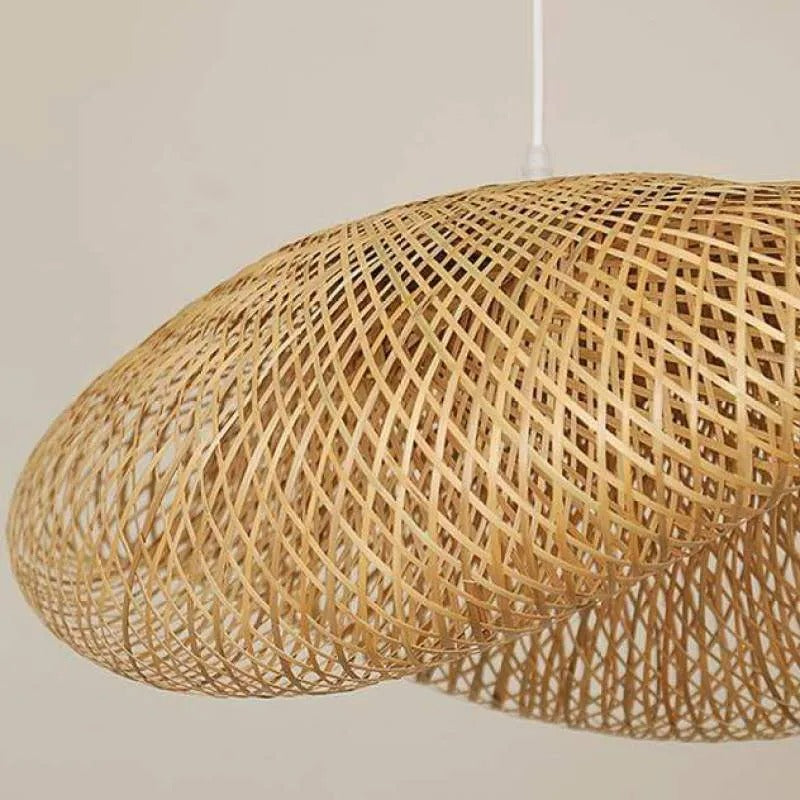 Veltrix Pendant Light Natural Kitchen Island Bamboo-Relic Pieces