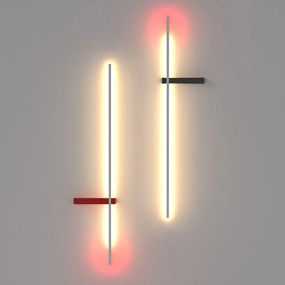 Makevam Minimalist Linear Wall Lamp Multi-Color Linear