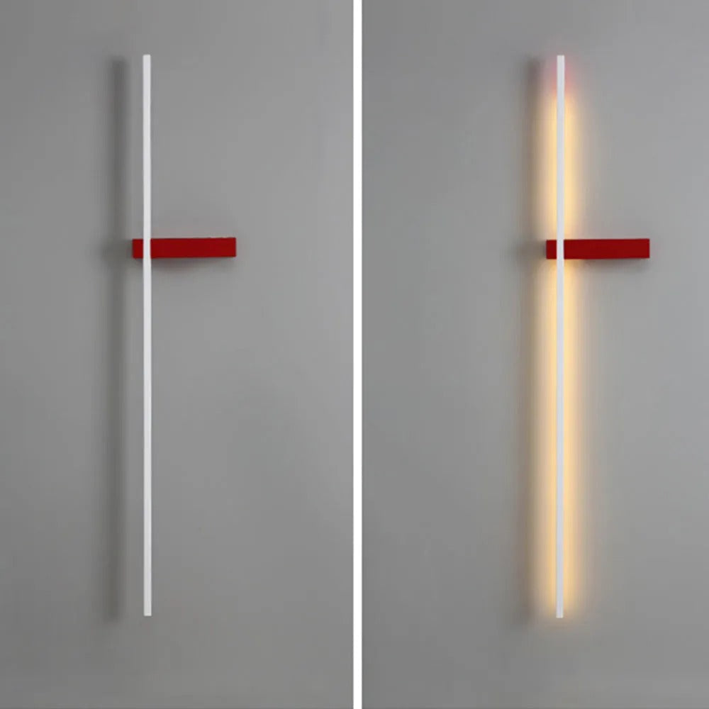 Makevam Minimalist Linear Wall Lamp Multi-Color Linear