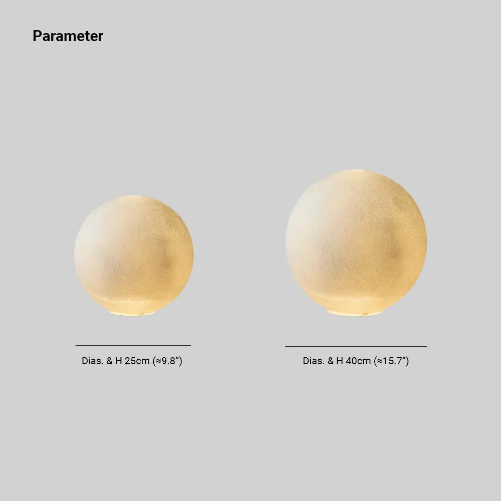Kupipal Modern Decorative Dream Floor Lamp, Moon Globe, Resin, Bedroom
