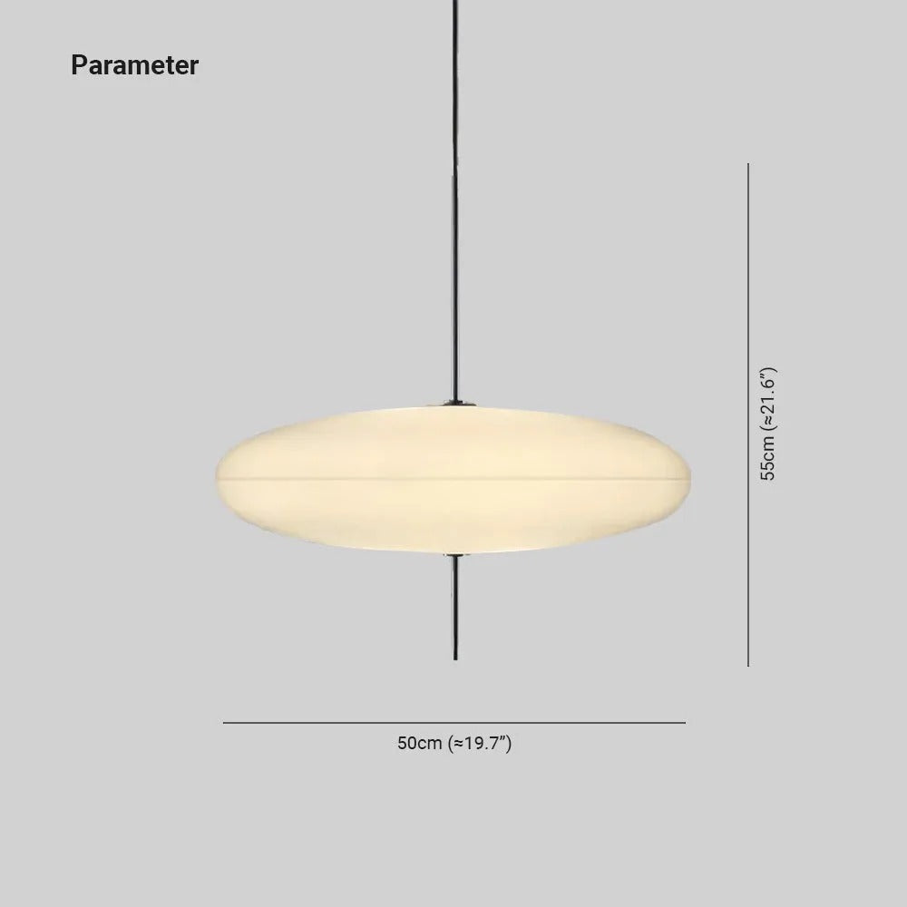 Wivovur Nordic Modern Oval Single Pendant Light
