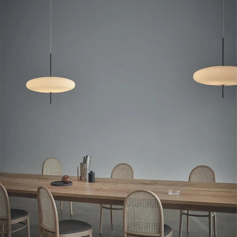 Wivovur Nordic Modern Oval Single Pendant Light