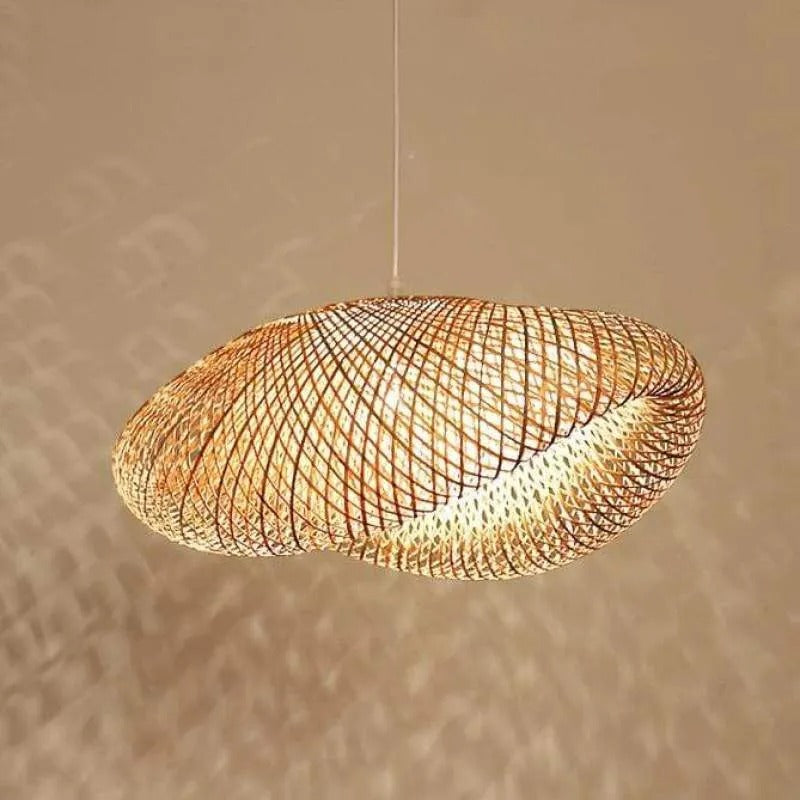 Veltrix Pendant Light Natural Kitchen Island Bamboo-Relic Pieces