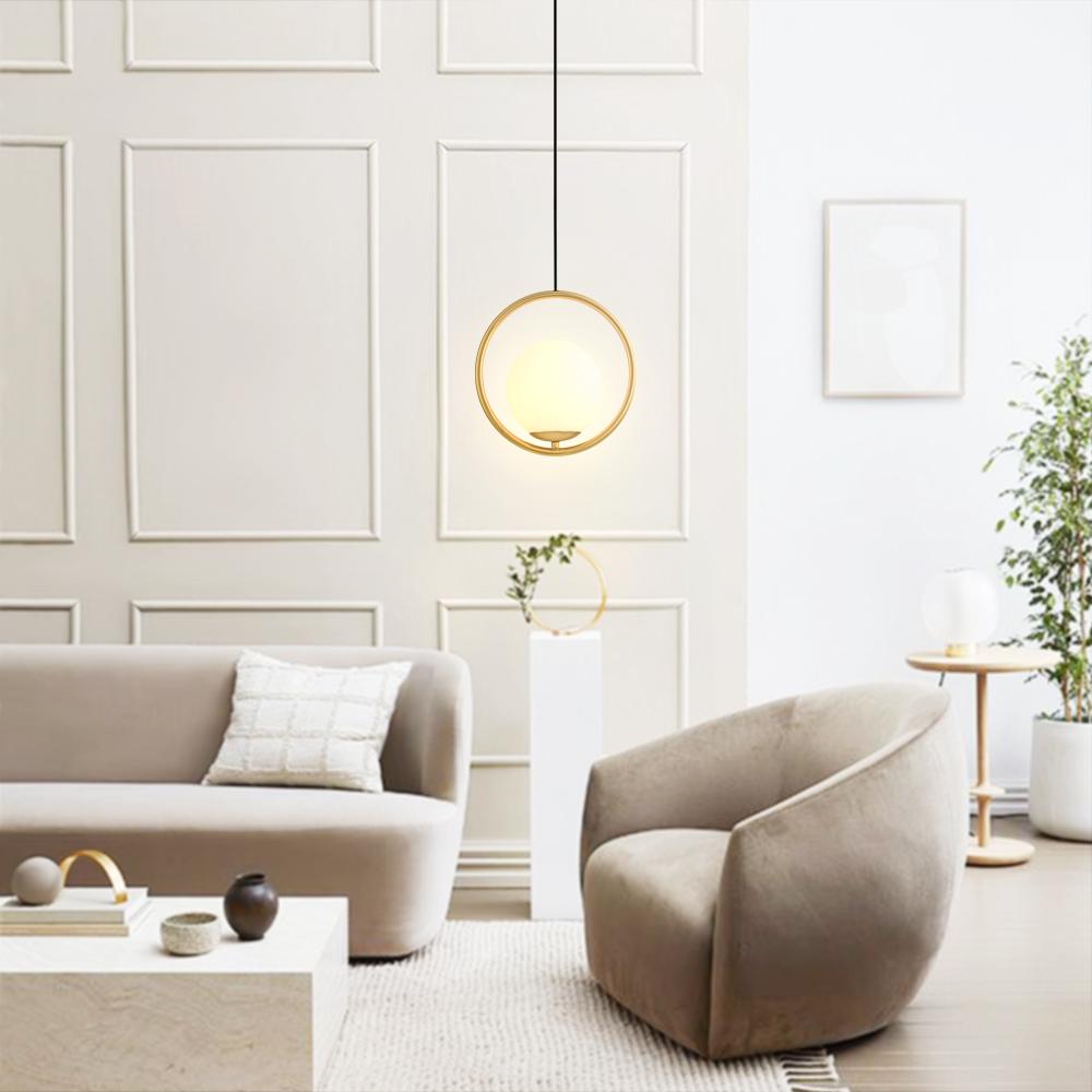 Qvistuva Modern Globe Pendant Light-Relic Pieces