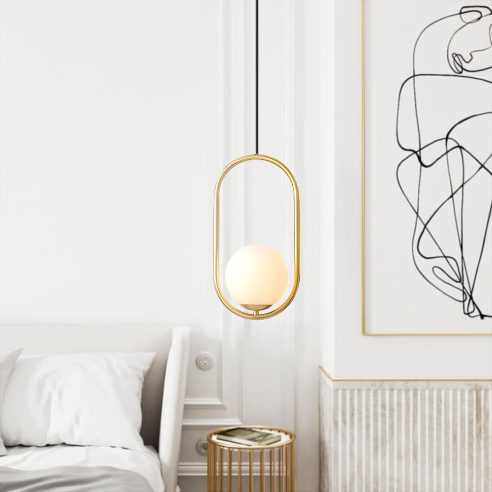 Qvistuva Modern Globe Pendant Light-Relic Pieces