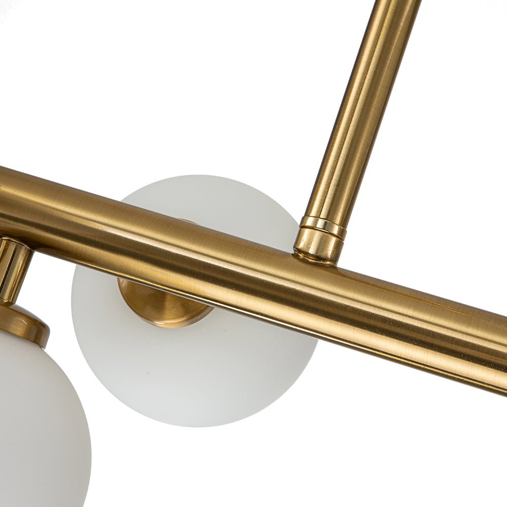 Iris Modern Linear Glass Chandelier-Relic Pieces