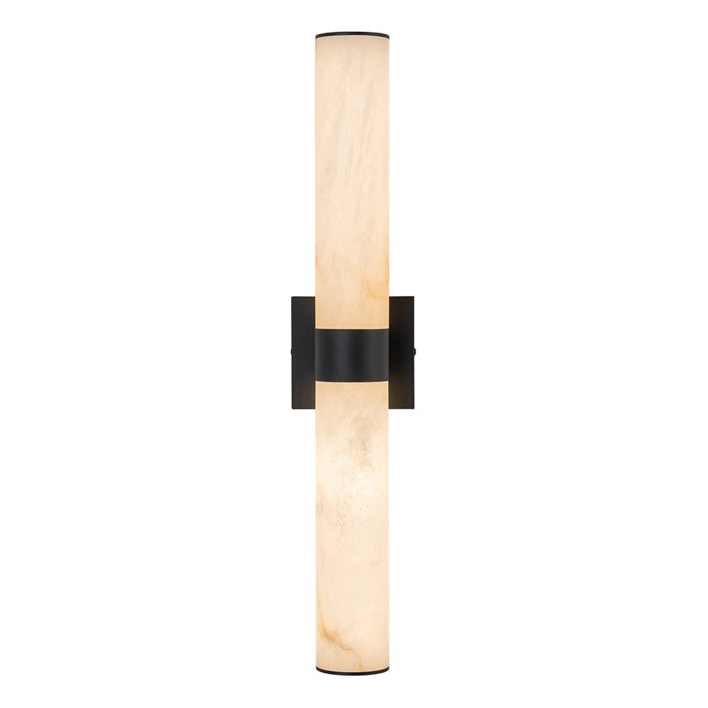 Glitre LED Linear Alabaster Bathroom Wall Sconce-Relic Pieces