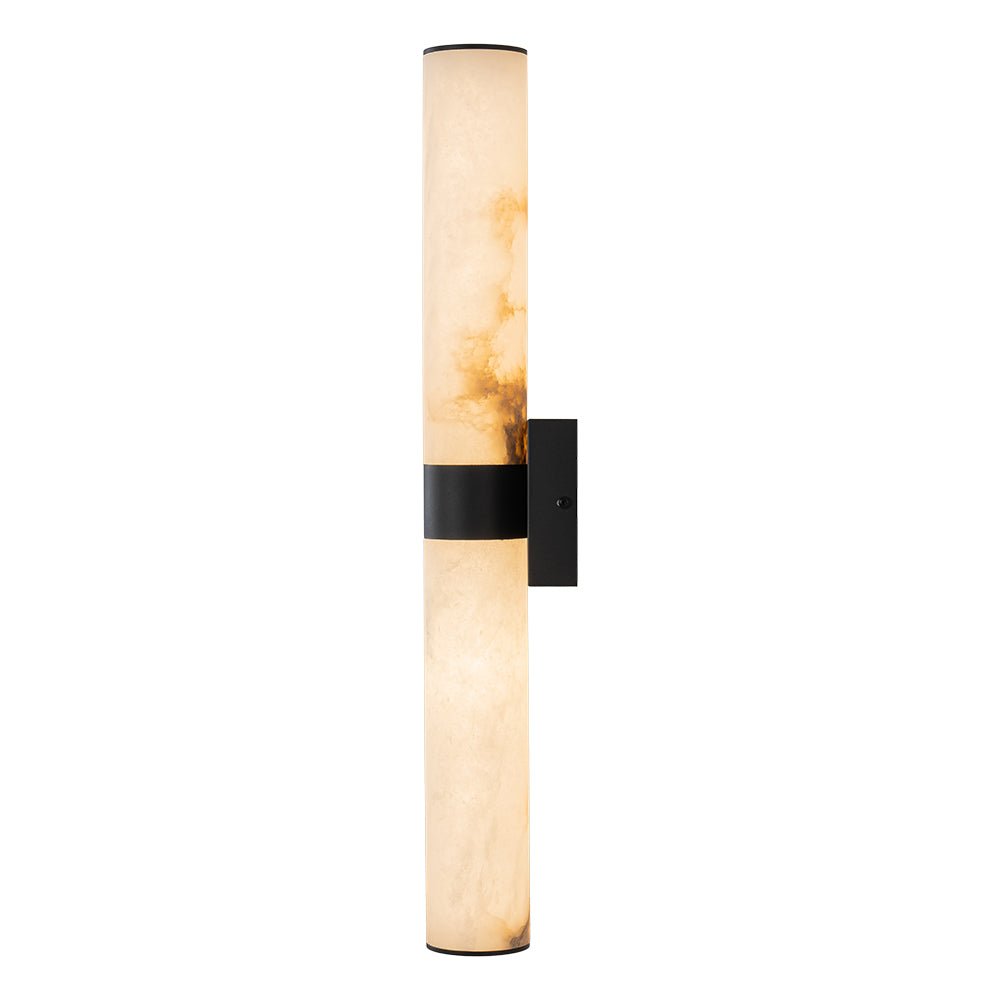 Glitre LED Linear Alabaster Bathroom Wall Sconce-Relic Pieces