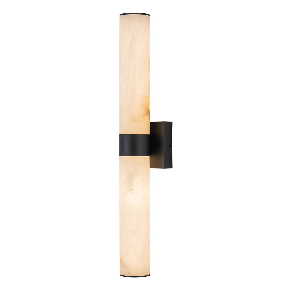 Glitre LED Linear Alabaster Bathroom Wall Sconce-Relic Pieces