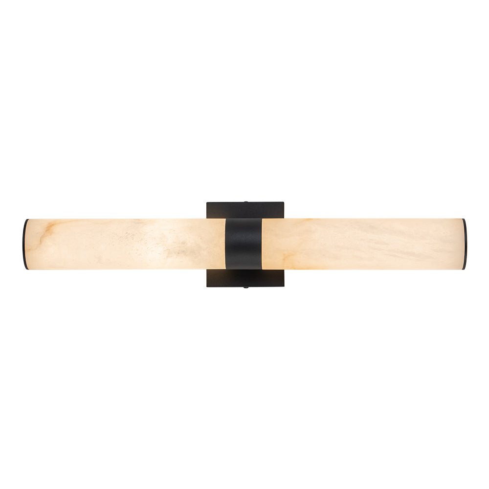 Glitre LED Linear Alabaster Bathroom Wall Sconce-Relic Pieces