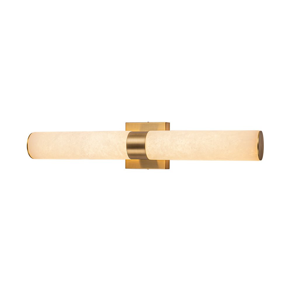 Glitre LED Linear Alabaster Bathroom Wall Sconce-Relic Pieces