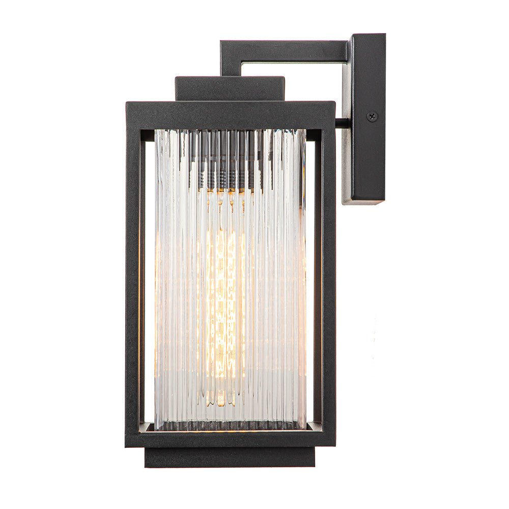 Vireon Outdoor Modern Glass Wall Lantern-Relic Pieces