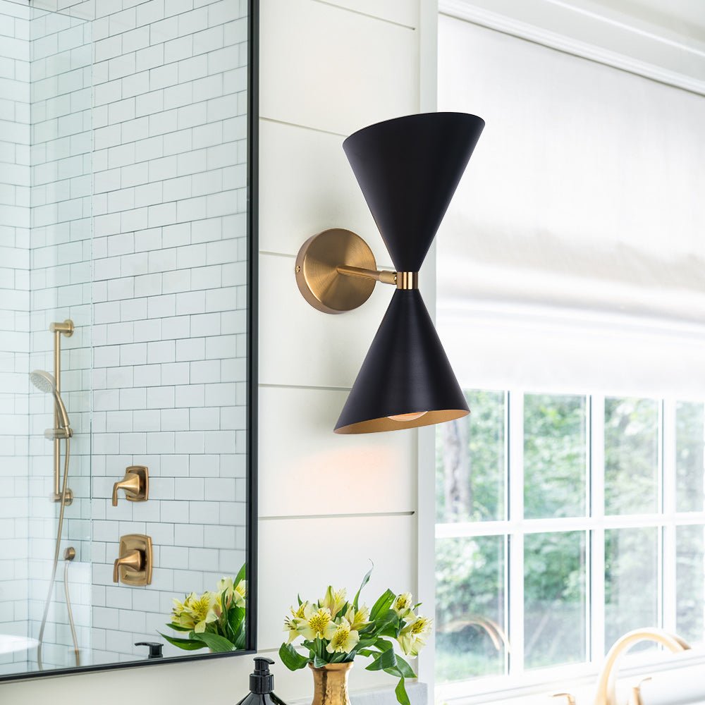 Lunora Mid-Century Modern Wall Sconce-Relic Pieces