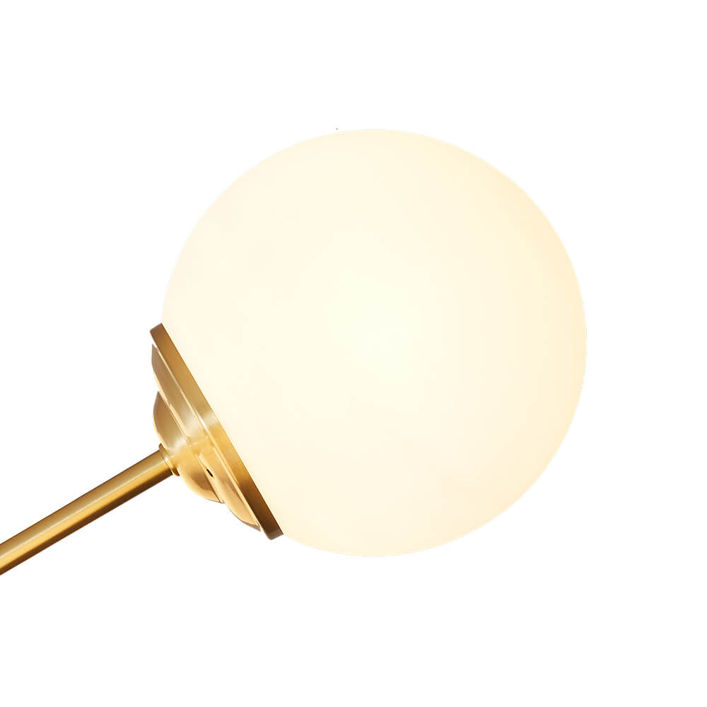 Glazia Minimalist Opal Glass Chandelier-Relic Pieces