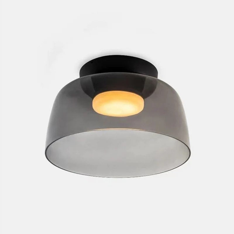Rugogalu Modern Simple Creative Glass Flush Mount Ceiling Light