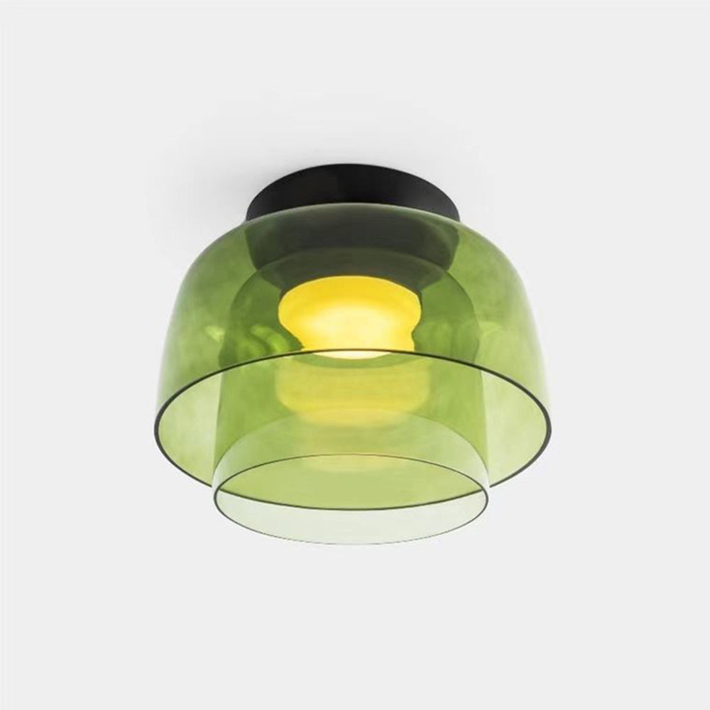 Rugogalu Modern Simple Creative Glass Flush Mount Ceiling Light