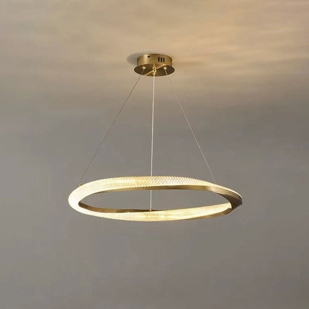 Cilavul Pendant Light, Aluminium & Arcylic, 1/2 Rings, 2 Color
