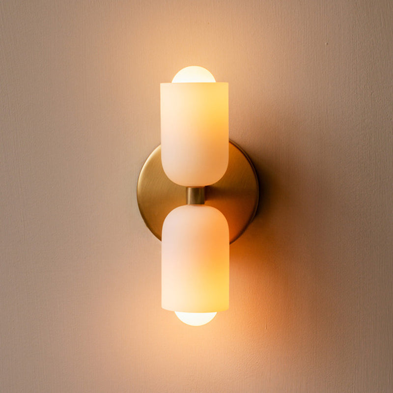 Bomimak Modern LED Indoor Wall Lamp Gold Black Living Room Bedroom