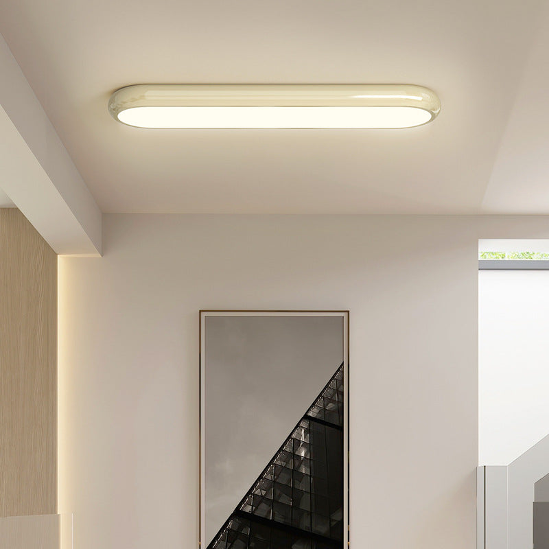 Nebegun Modern LED Flush Mount Ceiling Light Black/Yellow/White Living Room