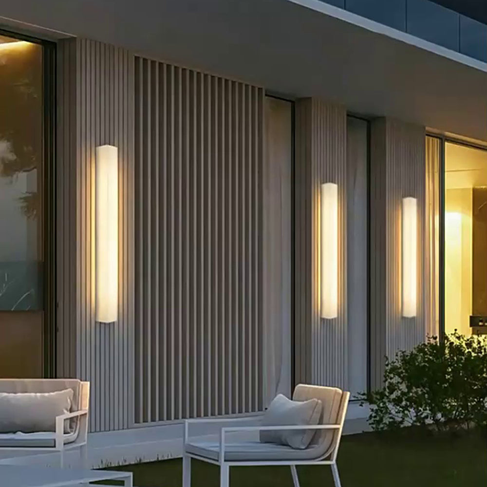 Marvex Wall Lamp Modern Rectangular Outdoor White-Relic Pieces