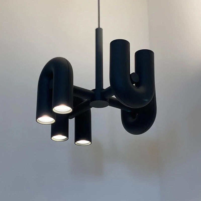 Tosakar Modern Pendant Light Linear with 3 U-Shaped Light