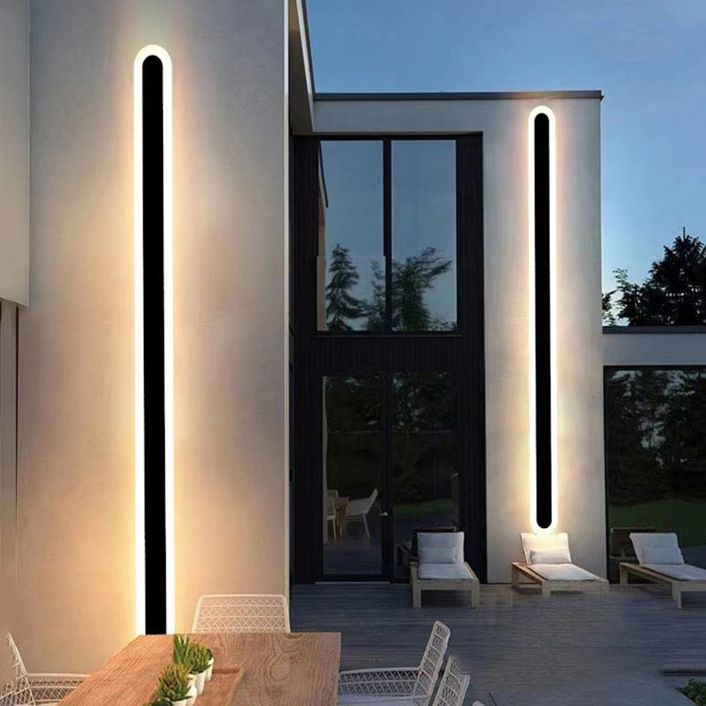 Rio Outdoor Wall Lamp Linear Oval-Relic Pieces