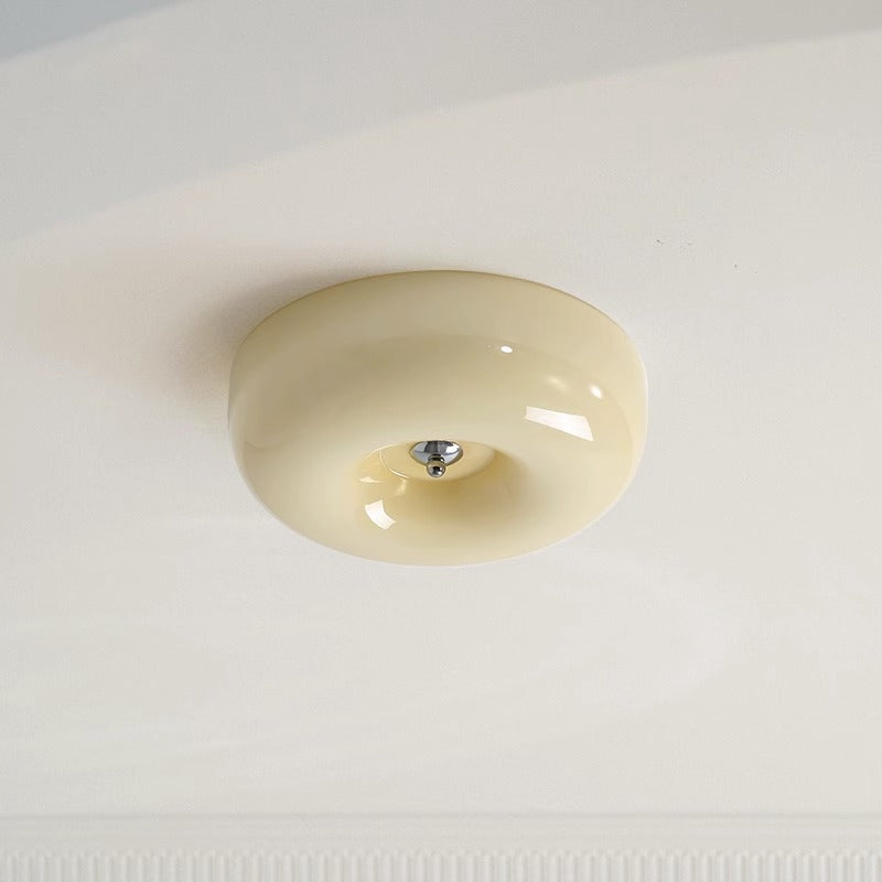 Varosin Ceiling Light Cream Glass