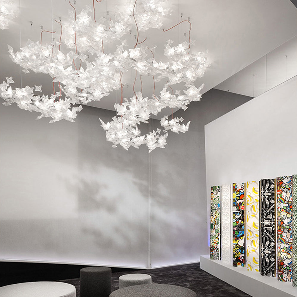 Zadarek Luxury Star Pendant Light, Living Room, Silver