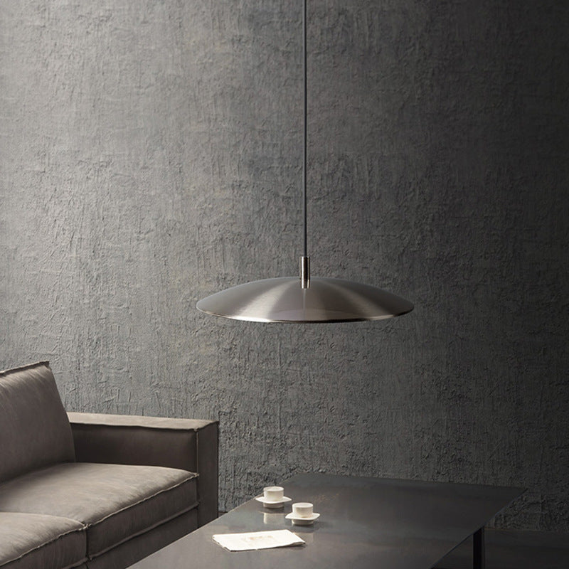 Votalome kitchen Pendant Light White& Nickel Post Modern
