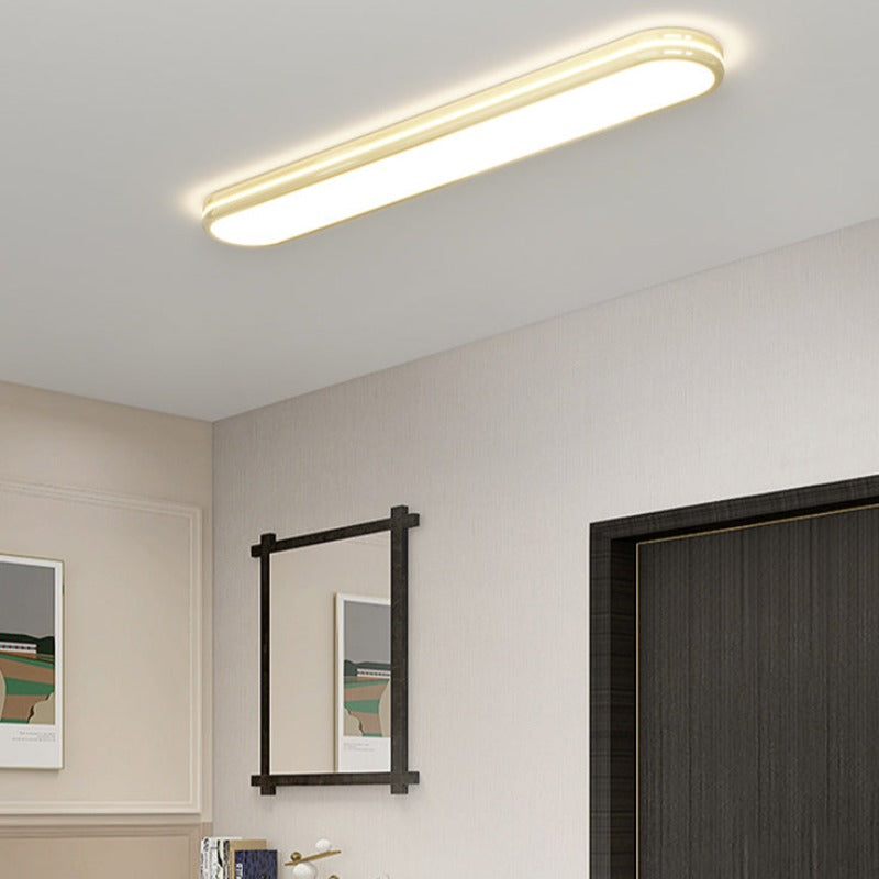 Nebegun Modern LED Flush Mount Ceiling Light Black/Yellow/White Living Room