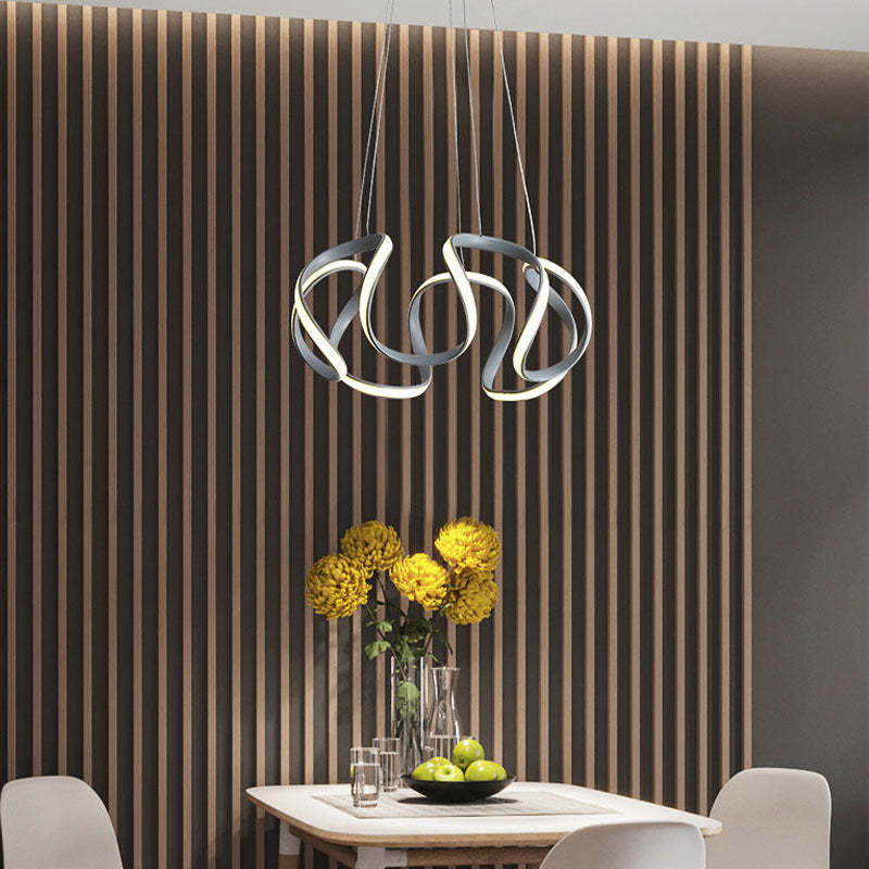 Evren Modern Irregular Flower Pendant Light, 3 Colors-Relic Pieces