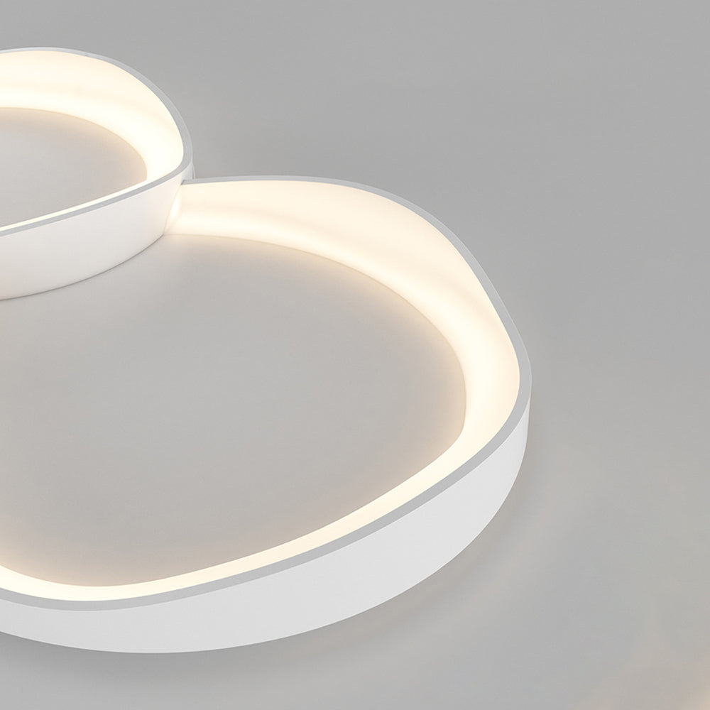 Rimopel Modern Wave Flush Mount Ceiling Light