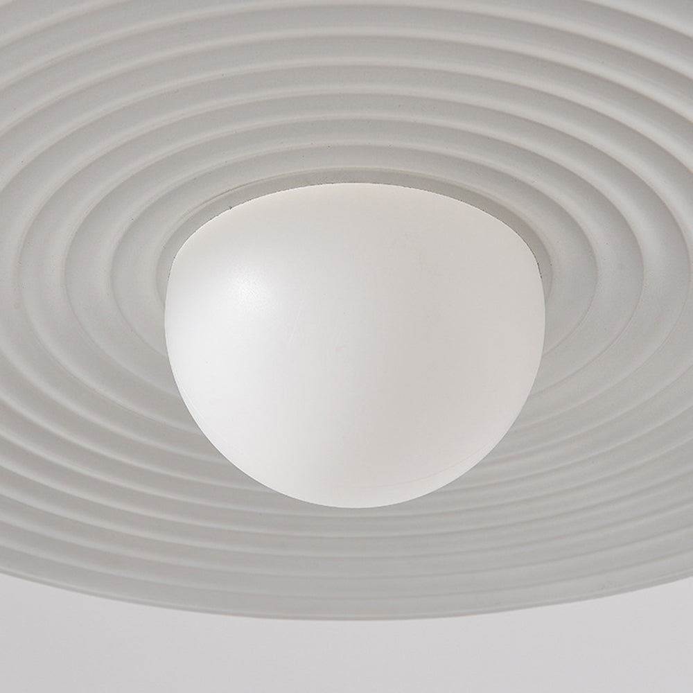 Tebikat Minimalist Star Ring Pendant Light,Black/White