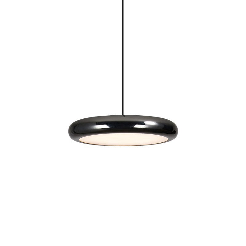 Sidarat Modern Minimalist Pendant Light Red Black Silver Metal Bedroom