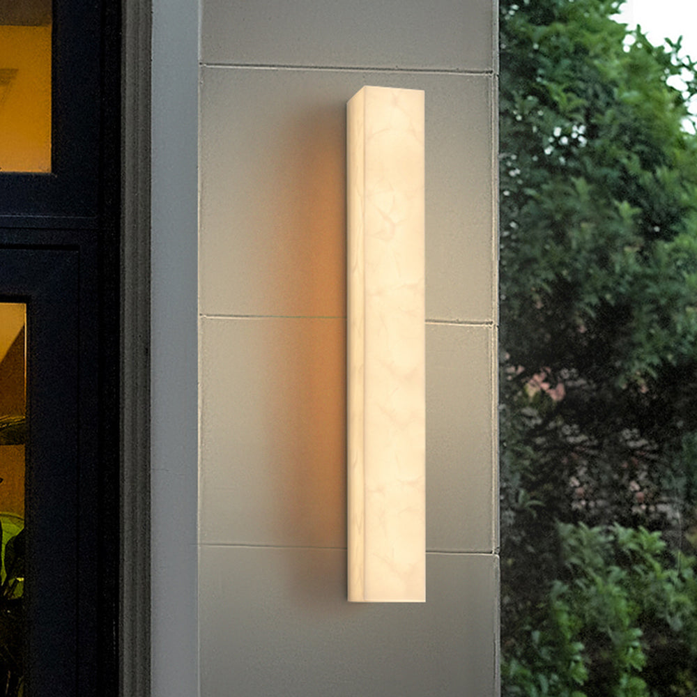 Marvex Wall Lamp Modern Rectangular Outdoor White-Relic Pieces